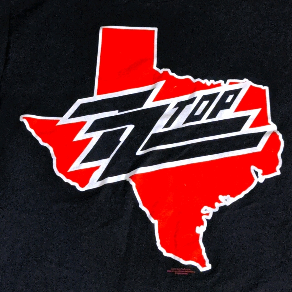 ZZ Top Texas tee (2013)
